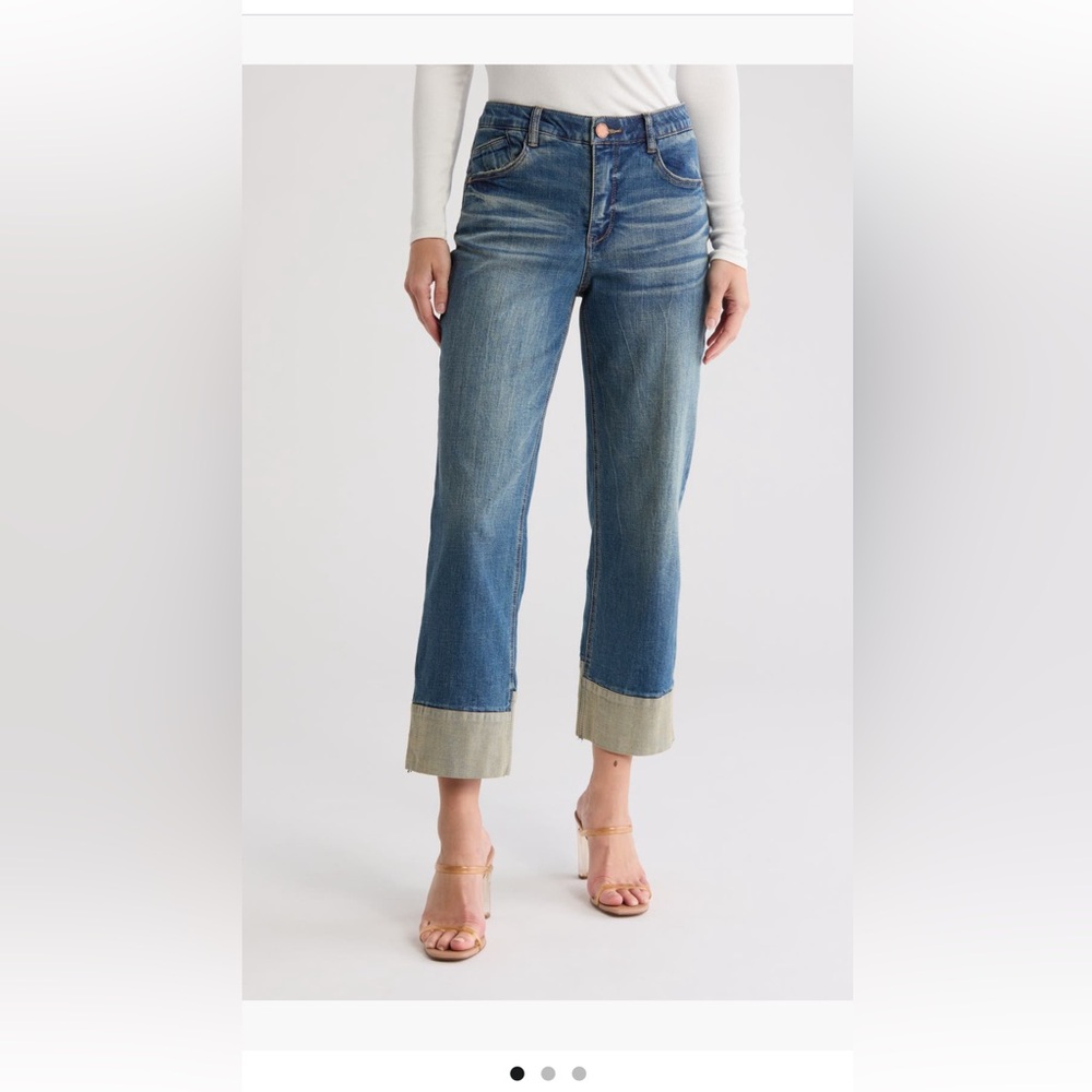 Democracy Blue Ankle Jeans